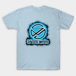 Sinister Motives logo lt. Blue T-Shirt